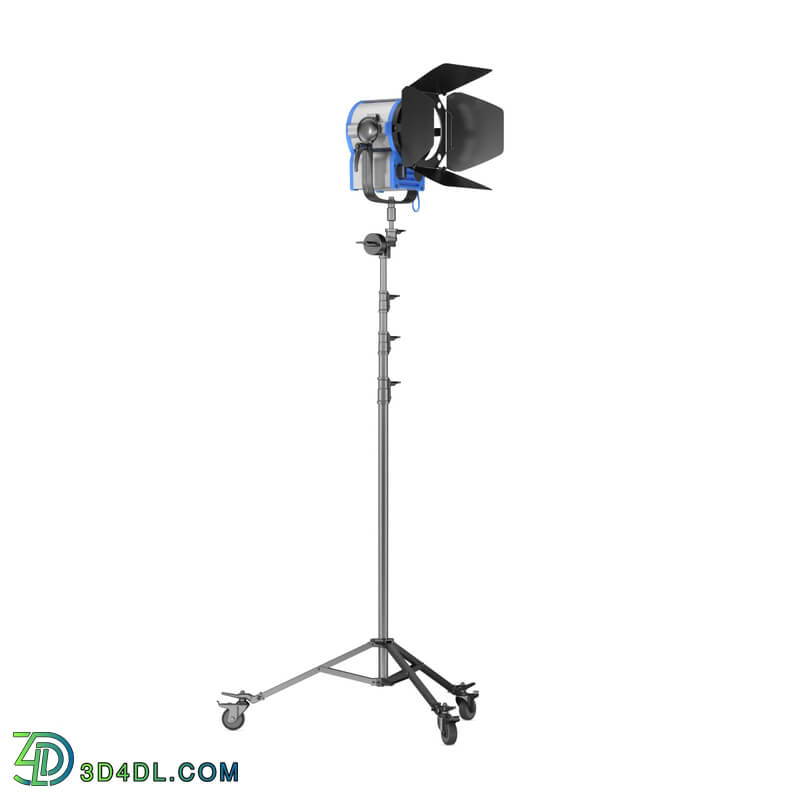 CgTrader Stage Studio Lighting Arri Tungsten True Blue T1